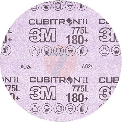 3M 87040 3M™ Cubitron™ II Hookit™ Film Disc 775L P180