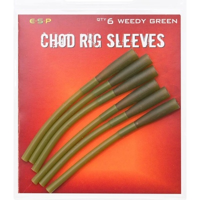 ESP Prevleky Chod Rig Sleeves Weedy Green 6ks