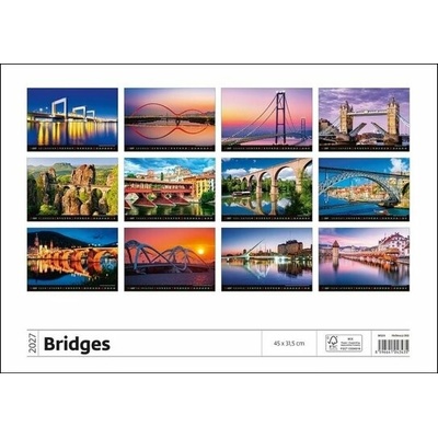 Bridges nástěnný 2027