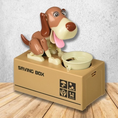 ISO Psí pokladnička hnědá – Zboží Mobilmania