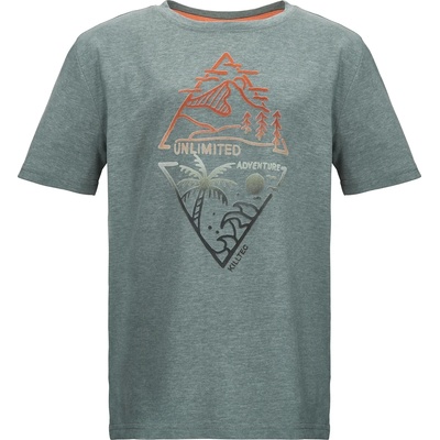 killtec Детска спортна тениска killtec Kid's Kos 137 Sport shirt - Naturgrün - размер 128 (EU) (704-5854-0212)