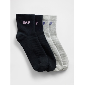 GAP Чорапи с лого, 2 чифта GAP GAP | Siv | ЖЕНИ | ONESIZE