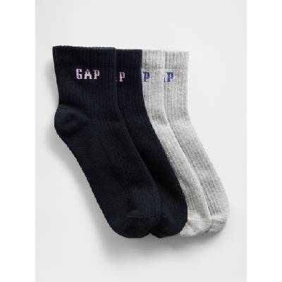 GAP Чорапи с лого, 2 чифта GAP GAP | Siv | ЖЕНИ | ONESIZE