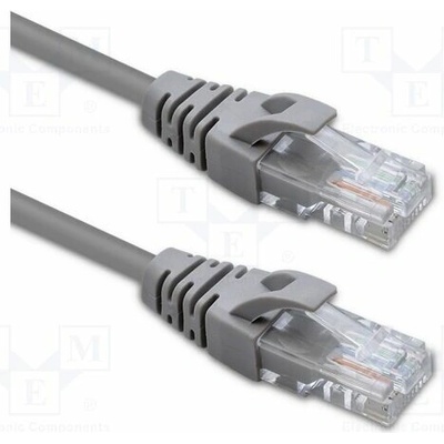 Qoltec 54524 Patch U/UTP Kat: 5e RJ45 vidlice z obou stran lanko Cu