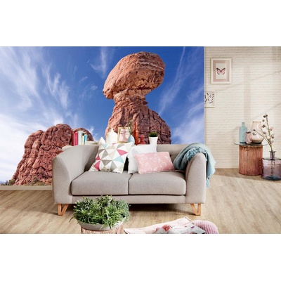 DIMEX ART Самозалепваща се флизелинова фототапета балансирана скала 375 x 250 см