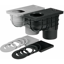 Haco Lapač strešných vôd LSV DN125 čierný