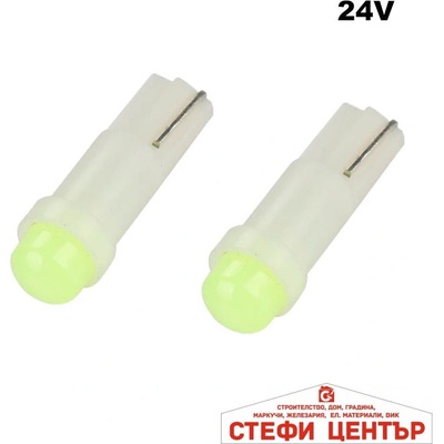 Paolo Диодни крушки за табло 24v - 28709 2бр/кт - Бял цвят