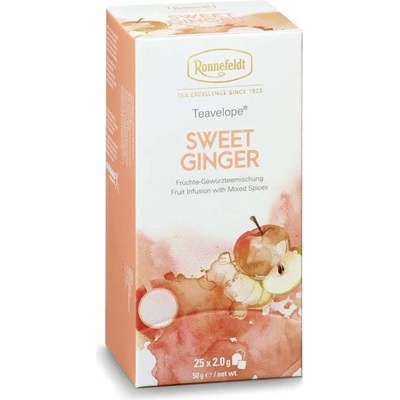 Ronnefeldt Teavelope Sweet Ginger ovocný čaj 25 x 2 g