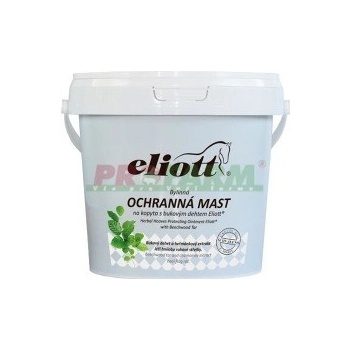 ELIOTT bylinná ochranná mast na kopyta s bukovým dehtem 450 ml