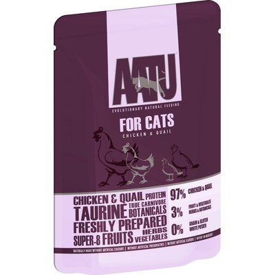 AATU Cat Chicken n Quail 85 g