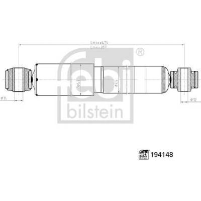 Tlumič pérování FEBI BILSTEIN 194148