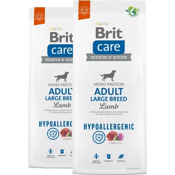 Brit Care Hypoallergenic Adult Large Breed Lamb 2 x 12 kg