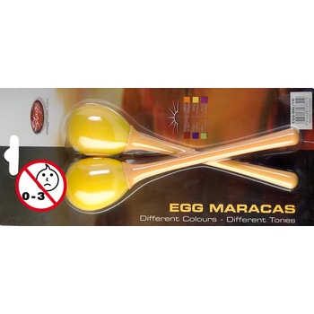 Image 1 of Stagg Маракаси тип яйце с дръжка чифт stagg - Модел egg-ma l/yw