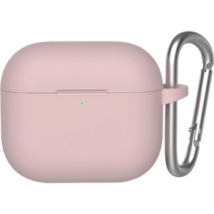 Blueo Калъф за AirPods 3 - течен силиконов защитен калъф -Розов