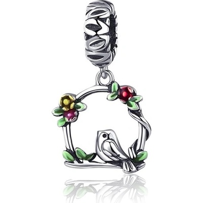 P&J Jewellery Stříbrný visací přívěsek Volání jara SC01