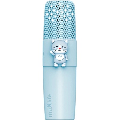 maXlife MXBM 500 Bluetooth Karaoke mikrofón modrý