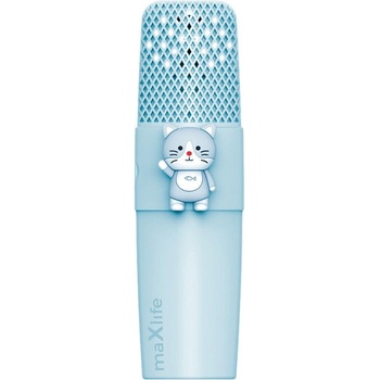 maXlife MXBM 500 Bluetooth Karaoke mikrofón modrý