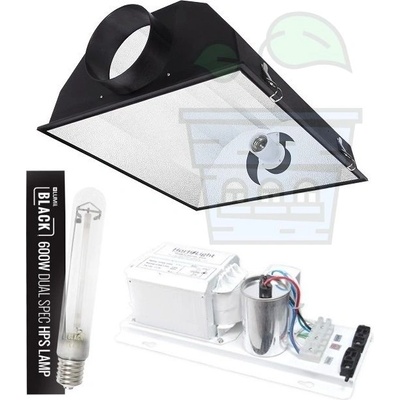 LUMii Комплект Осветление за растения LUMii Black 600W, Hortilight и MAXLIGHT (24144)