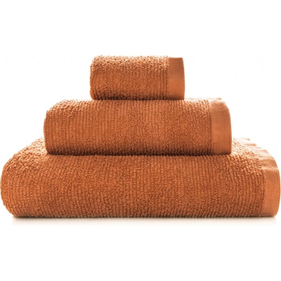 Sorema froté ručník Ribbon 550 gsm 30 x 50 cm copper oranžová