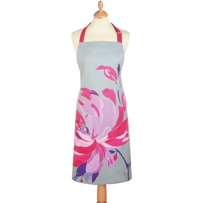 Kitchen Craft zástěra Grey Flower