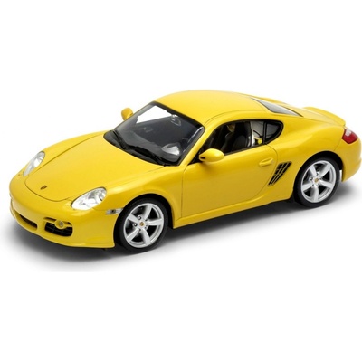 Welly Porsche Cayman S žluté 1:24