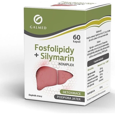 Galmed Fosfolipidy + Silymarin komplex 60 kapslí