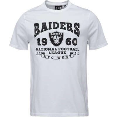 New Era LAS VEGAS RAIDERS NFL STACK ARCH pánské triko bílá