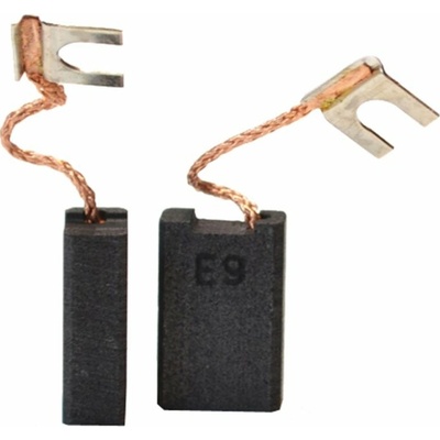 Asein 1215J Náhradní uhlíky (2ks) pro stroje B&D (6,3 x 16 x 22,5 mm), typ 187
