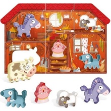 Headu Montessori Moje prvé puzzle farma