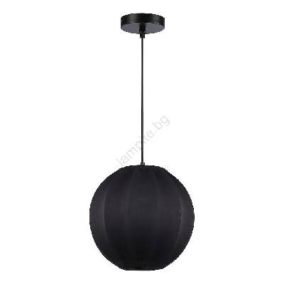 Полилей на кабел DANA 1xE27/15W/230V Ø 25 см черен (MI2757)