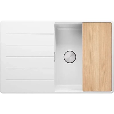 Твоят Стил Бяла кухненска мивка от гранит Копенхаген 780х500 Top 50