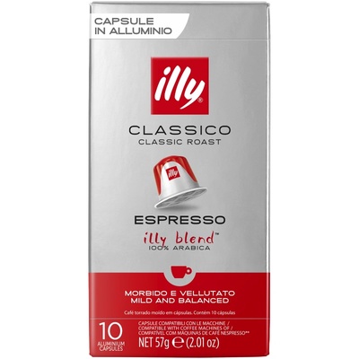 illy Кафе капсули Illy Clasicco, съвместими с Nespresso, 10бр