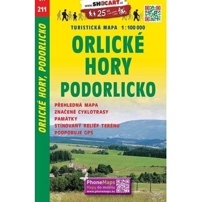 Orlické hory Svitavsko 1:100 000