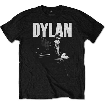 Bob Dylan Риза At Piano Unisex Black M (DYLTS10MB02)