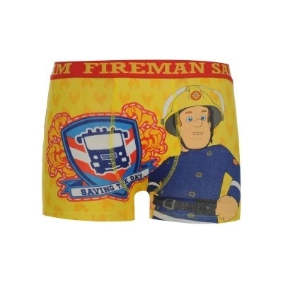 Character Fireman Sam Single Boxer Shorts Infant 5 6 Yrs