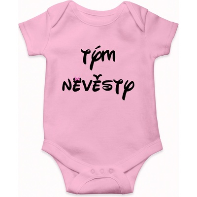 Personal Dětské body Tým Nevěsty Růžová
