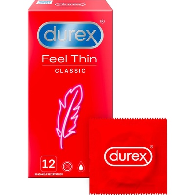 Durex Feel Thin Classic 12 pack