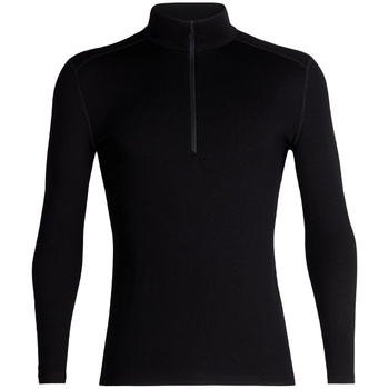 icebreaker M 260 Tech LS Half Zip Размер: L / Цвят: черен