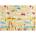 Multidecor Детски килим STELLA STREETS 80x100 см бежов/град (MU0259)