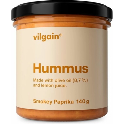 Vilgain Hummus uzená paprika 140 g – Sleviste.cz