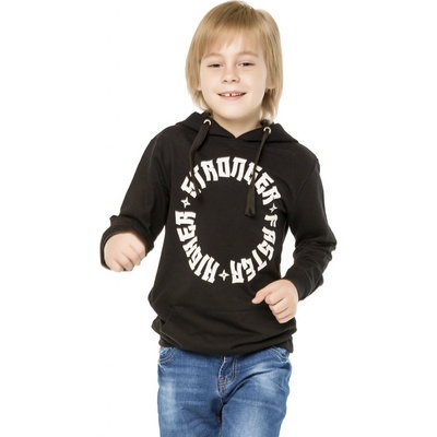 Winkiki Kids Wear Chlapecká mikina Sport černá