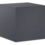 vidaXL Стойка за растения Антрацит 40 x 40 x 40 cm Неръждаема стомана (8012520)