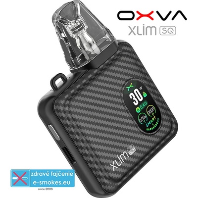 OXVA Xlim SQ Pro 1200 mAh Black Carbon 1 ks