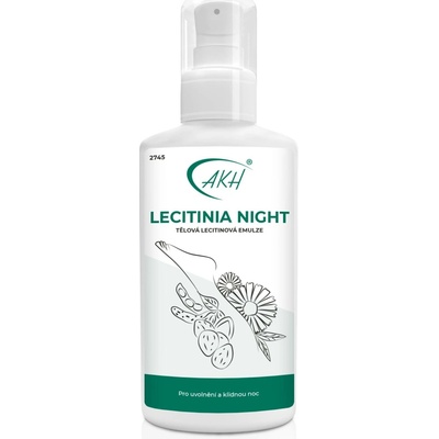 AKH Noční regenerační tělové mléko LECITINIA NIGHT 100 ml