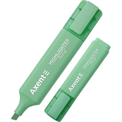 AXENT Текстмаркер Axent 2537 1-5 mm Зелен пастел (1605064-47-2537-18-A)