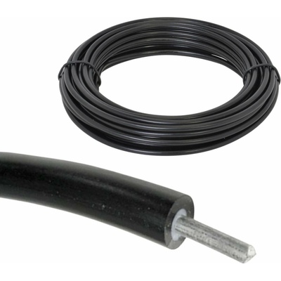 Vysokonapěťový ocelový kabel s průměrem 2,5 mm pro elektrický ohradník - 1 m