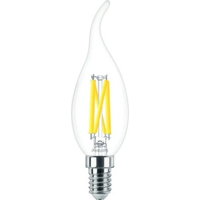 Philips LED žárovka E14 BA35 CL 3,4W 40W teplá bílá 2200-2700K svíčka stmívatelná DimTone