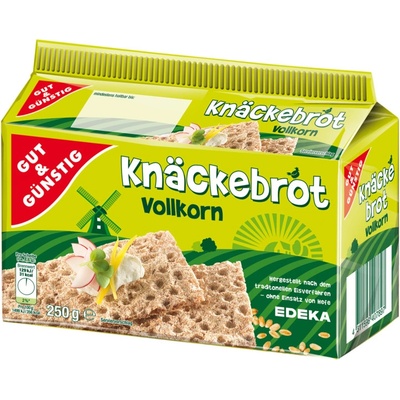 G&G Knäckebrot celozrnný žitný 250 g