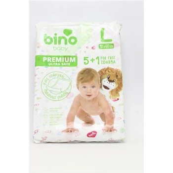 BINO Baby přebalovací podložky 6 ks 60 x 90 cm