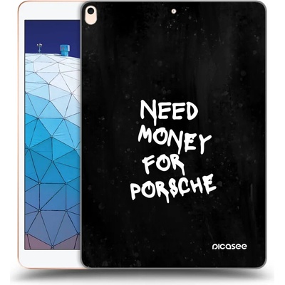 Picasee silikónový prehľadný obal pre Apple iPad Air 10.5 2019 3.gen Black Dollar